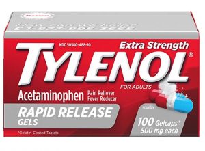 Tylenol Acetaminophen Rapid Release